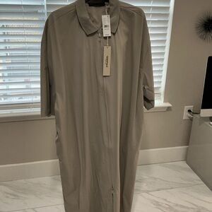 RARE NWT ESSENTIALS Fear of God Essentials Taupe Zip-Up Jacket